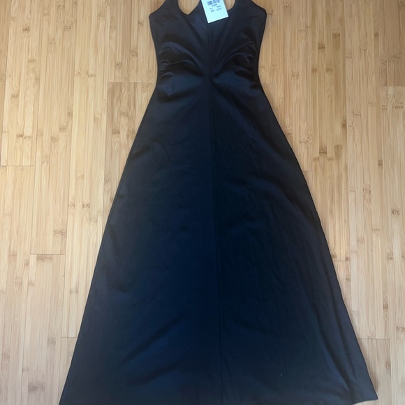 Bronzesnake Alma Midl Dress in Black M/L. 96%Cotton, 4% Spandex. NWT - Picture 11 of 16